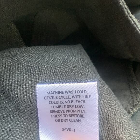 Eileen Fisher Gray Linen Blend Midi Pocket Skirt W-404 Size XS - Picture 7 of 7